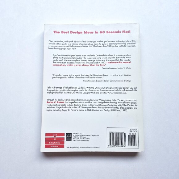 Design book: One-minute designer by Roger C. Parker - Picture 2 of 7